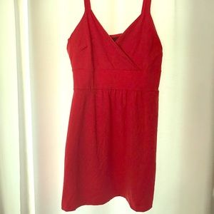 Red Cynthia Rowley dress